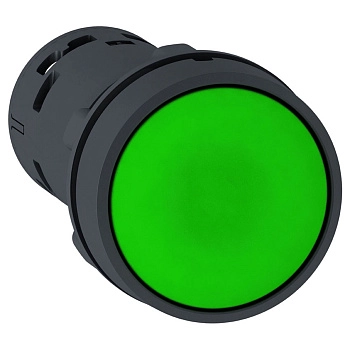 XB7NH31 | Кнопка с фиксацией, зелёная, 1НО, Schneider Electric