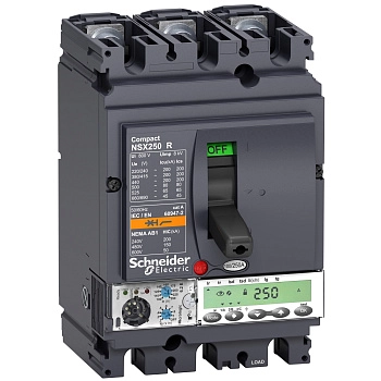 LV433341 | Автоматический выключатель NSX100HB2 Micrologic 6.2E 3P3d 40A 100кА, Schneider Electric