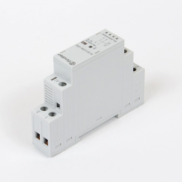 223202301320 | Контактор, 2НО, 25 А, 230В AC/DC, мех.индикатор + LED, AgNi, Finder