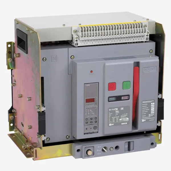 27134DEK | Воздушный авт. выключатель выкатной 4P 1000А 80кА расцепитель М ВА-731, Dekraft