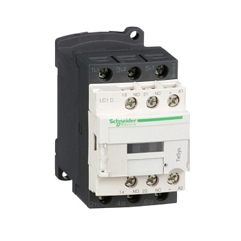 LC1D126FLXS207 | Контактор, серия Tesys D, 12 А, AC3, 3P, 1 НО +1 НЗ, 110В DC, ЖД, Schneider Electric