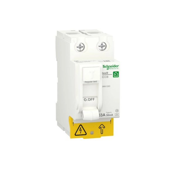 R9R61263 | Выключатель дифференциального тока 63А 2P 30мА тип A, Schneider Electric