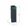 ATV340D55N4E | Преобразователь частоты, серия ATV340, 55 кВт, 106 А, перегрузка 150%, 380B, Schneider Electric