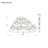 1020174 | Клеммник пруж.быстрозажимной (Push in) 3-х ярусный, с конт. на DIN-рейку, 2,5 мм.кв., (, Onka