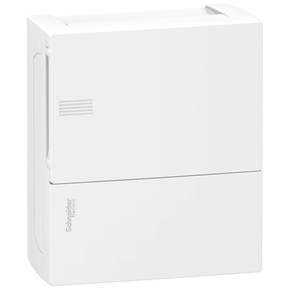 MIP12108 | Щиток навесной Mini Pragma 1 ряд/8 модулей, непрозрачная дверь, Schneider Electric