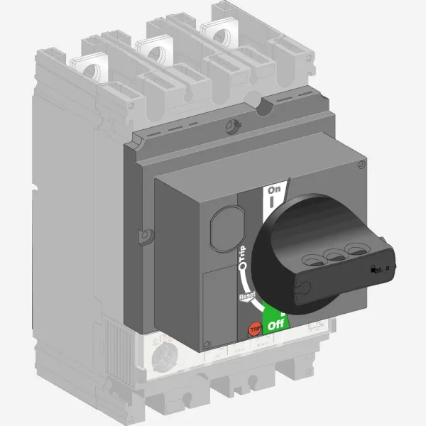 SPC-DRHS-01-02 | СТАНДАРТНАЯ ПОВОРОТНАЯ РУКОЯТКА (100-250), Systeme Electric