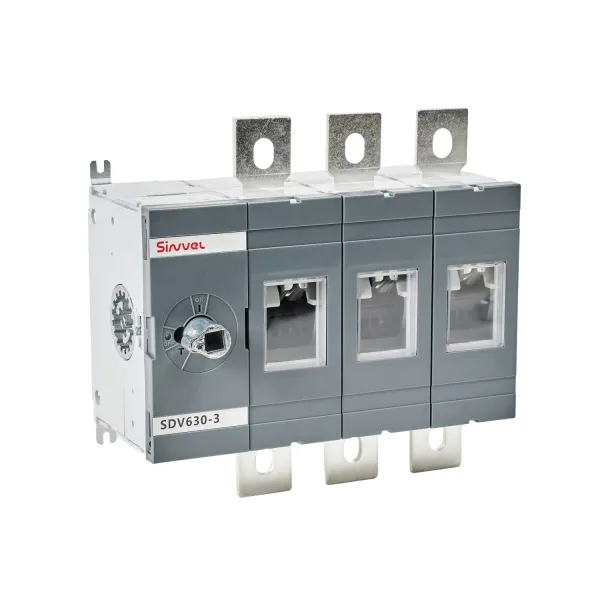 SDV630-3 | Выключатель-разъединитель, 630 А, 3Р, видимый разрыв, без ручки, Sinvel