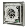Крышный вентилятор с фильтром 1050/1180 м3/ч, 230В AC, 50/60 Гц, 400х400х133, вырез 258х258, RAL7035