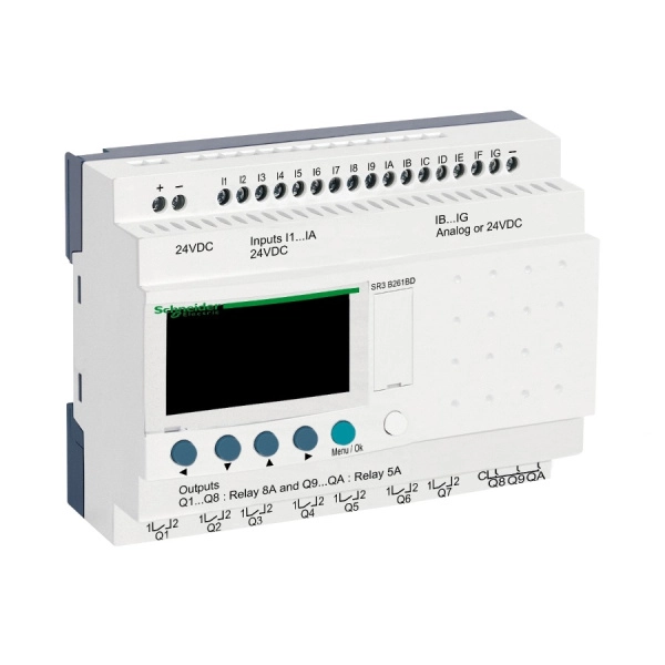 SR3B261BD | Интеллектуальное реле Zelio logic, Schneider Electric