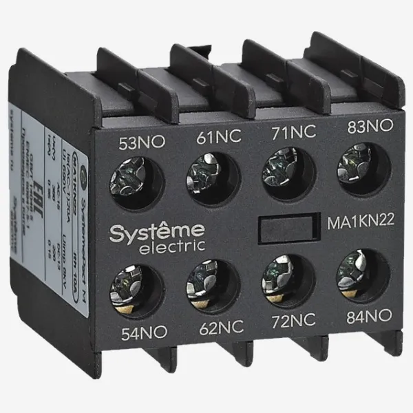 MA1KN40 | БЛОК ДОПОЛНИТЕЛЬНЫХ КОНТАКТОВ MA1KN 4НО, Systeme Electric