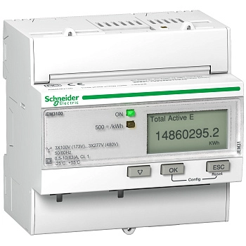 A9MEM3100R | Счетчик электроэнергии iEM3100, Schneider Electric