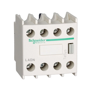 LADN04 | Блок дополнительных контактов, 4 НЗ, фронтальный монтаж, Schneider Electric