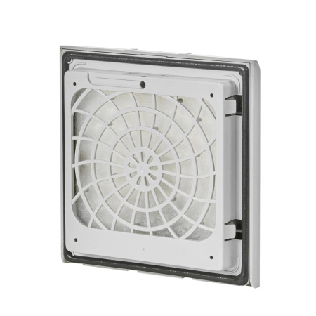 Выпускная решетка Flip 148х148мм, вырез 124x124мм, RAL7035