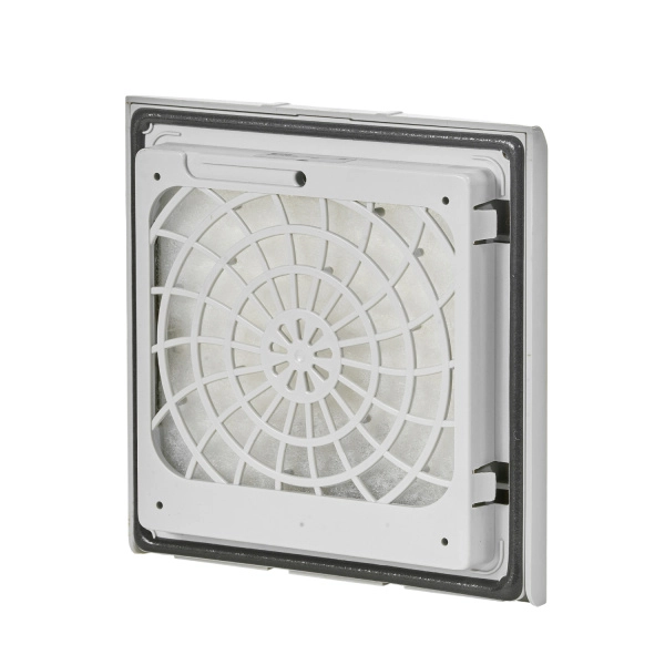 Выпускная решетка Flip 148х148мм, вырез 124x124мм, RAL7035
