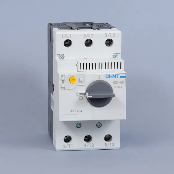 Автоматический выключатель защиты двигателя NS2-80 30-40А с поворотной ручкой, Chint, ch279722