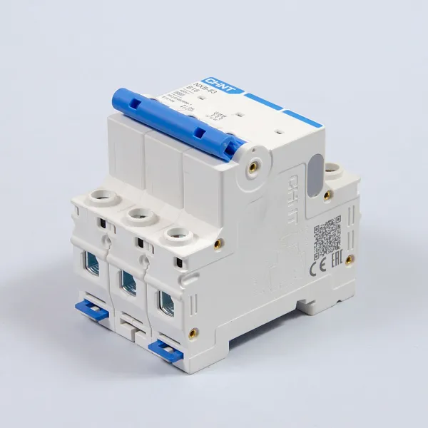 814196 | Автоматический выключатель NXB-63 3P 16А 6кА характеристика B, Chint