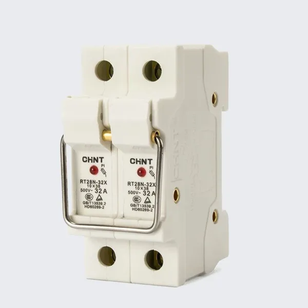 ch520487 | Держатель плавких вставок с индикацией RT28N-32X 10х38 2П, Chint 