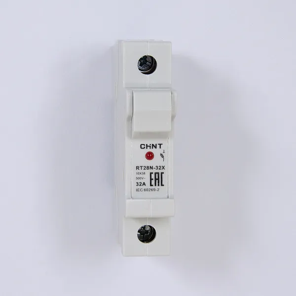 ch520347 | Держатель плавких вставок с индикацией  RT28N-32X 10х38 1П, Chint 