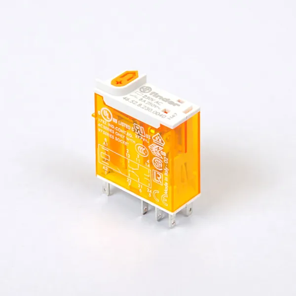 465282300040 | Миниатюрное реле, серия 46, 230В AC, 8А, 2CO, Finder