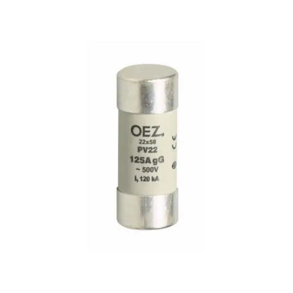 OEZ:06750 | Плавкая вставка, серия PV, 50А, кривая gG, размер 22x58мм, OEZ 