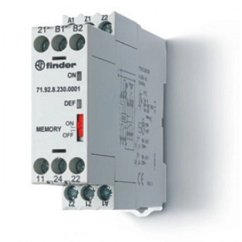719282300001 | Термисторное реле (PTC) с памятью отказов, 230В АС, 2CO 10A, Finder