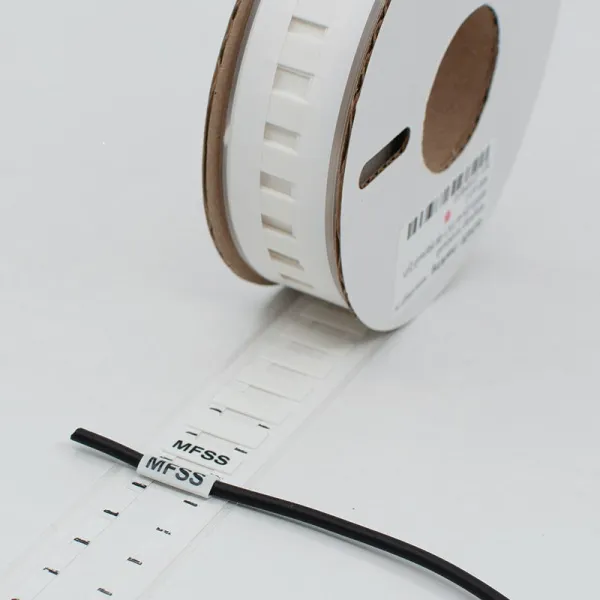 21512210  | Маркер плоский MFSS-2X-12-20/1-W белый (рулон 300 шт.), Elegir 