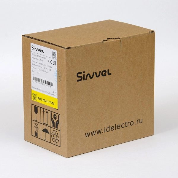 SID300-0R7-3BS | Преобразователь частоты SID300, 0,75кВт - 150%, 3ф 380В, STO, тормозной модуль, Sinvel