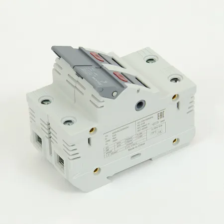 SV63-2S | Модульный ПВР, 63 А, 2Р, для 14х51мм, LED, 690 B AC/ 250 B DC, Sinvel 