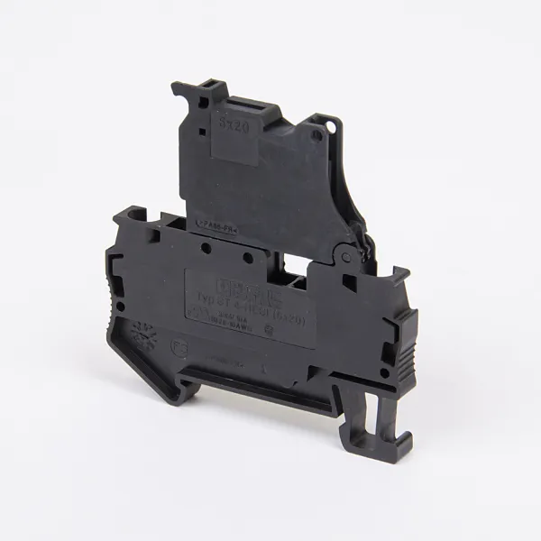 3036369 | Клемма с держателем предохранителя 5х20 и размыкателем ST 0,08…4мм², 6,3 А пружинный зажим, Phoenix Contact