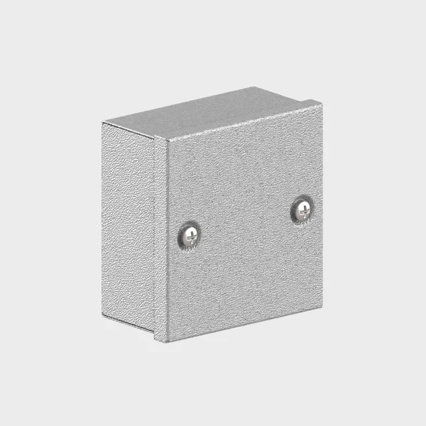 311.106 | Клеммная коробка металлическая, IP66, КТ 120х120х60 (ШхВхГ), МКТ