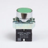 573763 | Кнопка NP2-BA35, зелёная, металл, 1НЗ+1НО, IP40, Chint