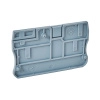 ST2-6G | Крышка концевая для клемм ST2-6 серая, Clims