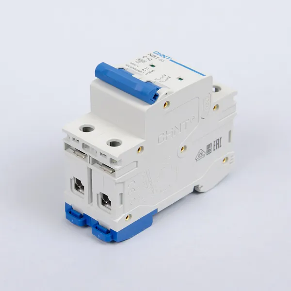 179656 | Автоматический выключатель NB1-63 2P 10А 6кА характеристика C (DB), Chint