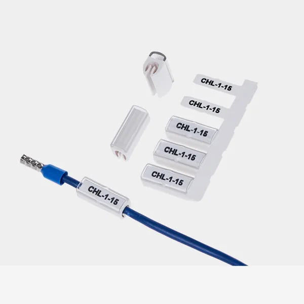755115  | Держатель маркера CHL-1-15, L=15мм, Ø=0,5-1,5 мм² (уп. 1000 шт.), Elegir 