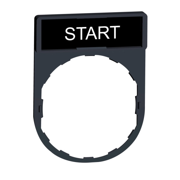 ZBY2303 Этикетка START, Schneider Electric 