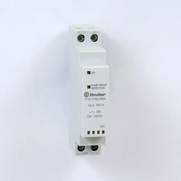 770190249024 | Реле 77 серия, 1 НО, выход 24В DC, управ. 24В DC, 5А, мгновенное перекл, 5 шт, Finder