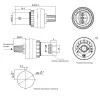 SP-01K | Потенциометр 1 кОм, IP65, Sinvel