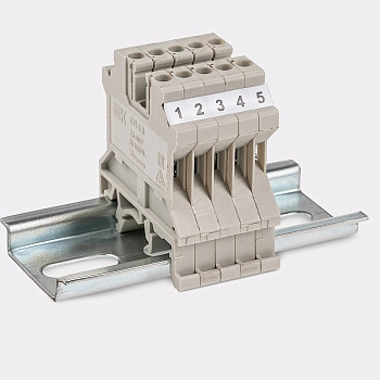 50311252  | Маркировка клемм SMK-CTS-2,5мм², 5х5,9 мм, 2 ряда (рул. 5700шт), Elegir 