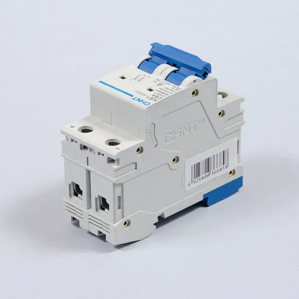182717 | Автоматический выключатель NB1-63DC 2P 6А 6кА характеристика C 500В DC, Chint