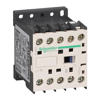 LC1K0910E7 | Контактор, серия Tesys K, 3P, 9 А, AC3, 1 НО, 48В AC, Под винт, Schneider Electric