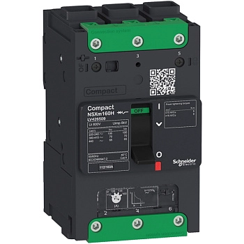 LV426504 | Автоматический выключатель NSXm 50H TM-D 3P3d 50A 70кА Elink, Schneider Electric