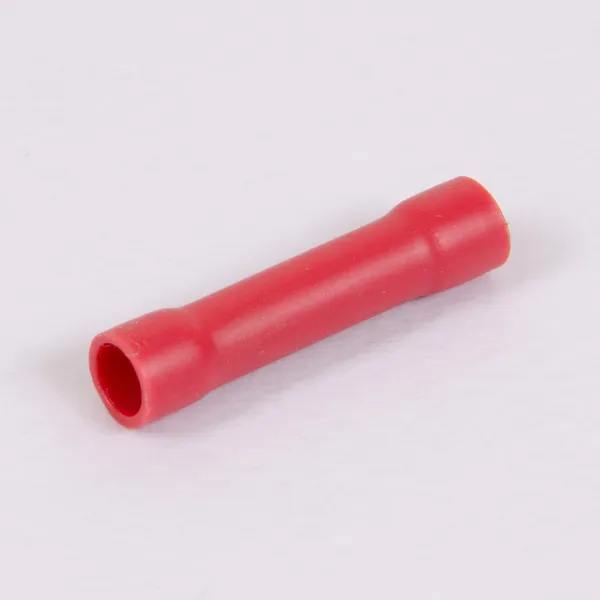 ID PL1.5 | Соединительная втулка 0,57-1,25 кв.мм, красная (уп.-100шт.), Clims