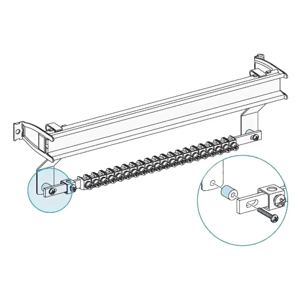 04210 | Комплект шинки зануления, Schneider Electric