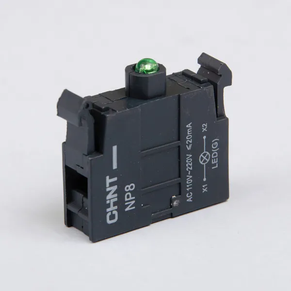 578986 | Светодиодный элемент для NP8, 110-230В AC, зелёный, Chint