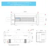 H3U-3232MT | ПЛК H3U 32 входа 32 выхода транзисторных NPN, 1 x RS485, 1 x RS422,1 x CAN port,1 x Ethernet port, Inovance