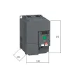 ATV310HD11N4E | Преобразователь частоты, серия ATV310, 11 кВт, 24 А, перегрузка 150 %, 380 В, Schneider Electric