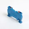 1020016 | Клеммник пружинный быстрозажимной (Push in), 2,5мм.кв. (синий), 1505, Onka