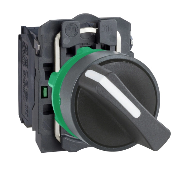 XB5AD23 | Переключатель 2 положения, ± 90° с фиксацией, 2НО, Schneider Electric