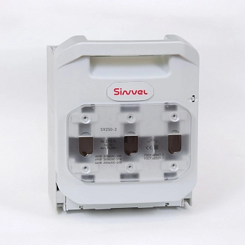 SV250-3B | Горизонтальный ПВР, 250 A, NH1, 3P, монтаж на шины, Sinvel 