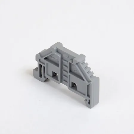 1060002 | PKD 4 | Упор на DIN-рейку MR 35, безвинтовой, (серый), 1202, Onka